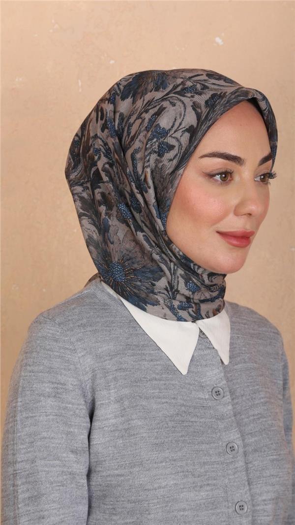 Locella Pamuklu Soft Eşarp 4532-5 Vizon 