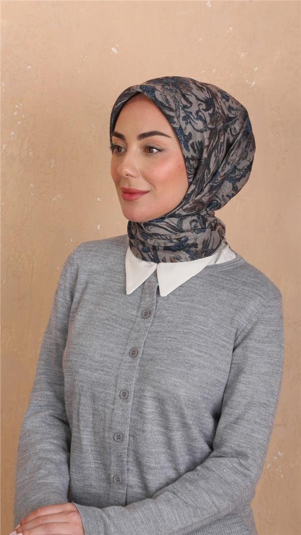 Locella Pamuklu Soft Eşarp 4532-5 Vizon 