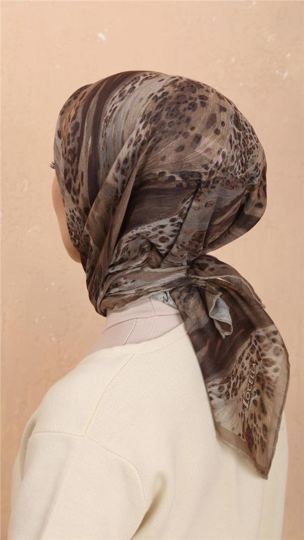 Locella Pamuklu Soft Eşarp 4534-7 Olive 