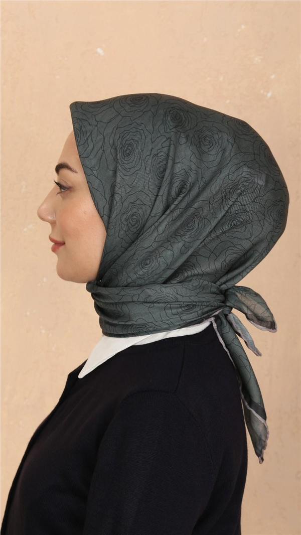 Locella Pamuklu Soft Eşarp 4542-1 Çağla Yeşili 