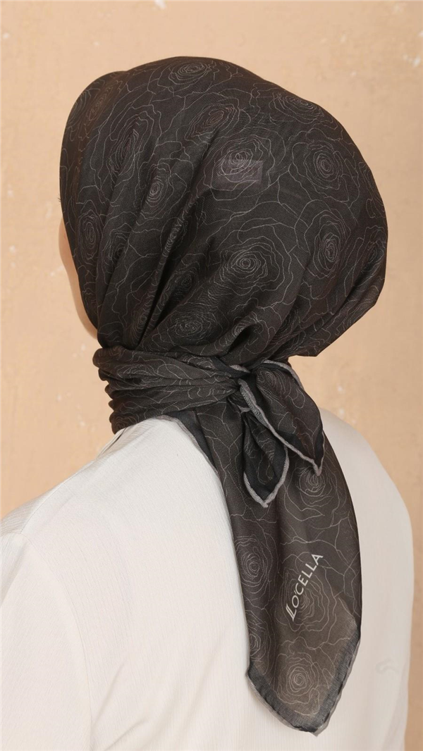 Locella Pamuklu Soft Eşarp 4542-2 Haki 