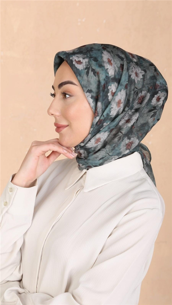Locella Pamuklu Soft Eşarp 4545-9 Mint Yeşil 