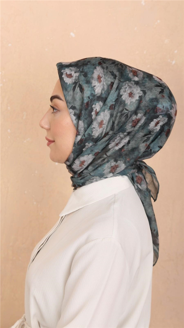 Locella Pamuklu Soft Eşarp 4545-9 Mint Yeşil 