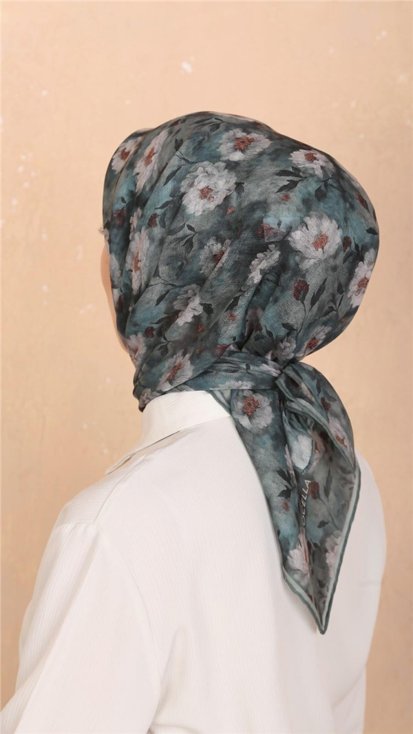 Locella Pamuklu Soft Eşarp 4545-9 Mint Yeşil 