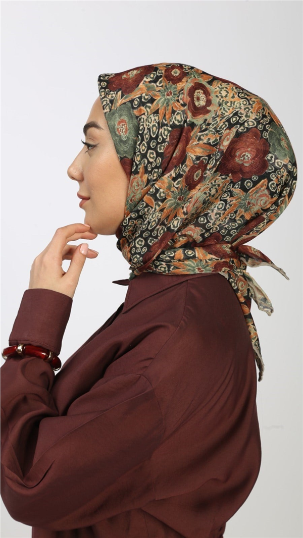 Locella Pamuklu Soft Eşarp 4550-2 Çok Renkli 