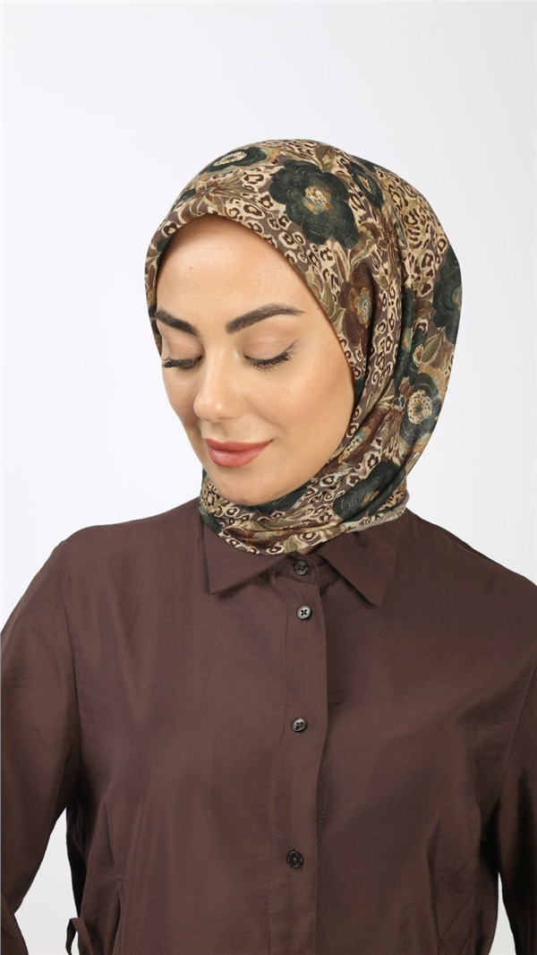 Locella Pamuklu Soft Eşarp 4550-4 Vizon 
