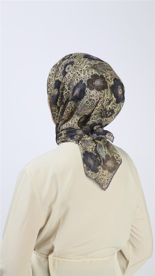Locella Pamuklu Soft Eşarp 4550-7 Mor 