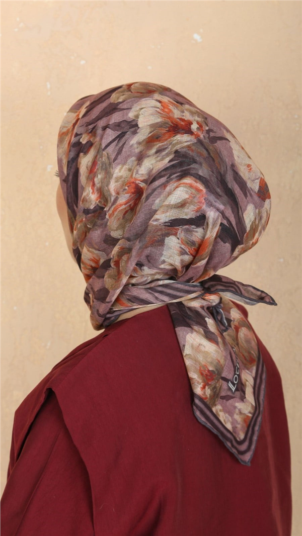 Locella Pamuklu Soft Eşarp 4551-2 Pembe 