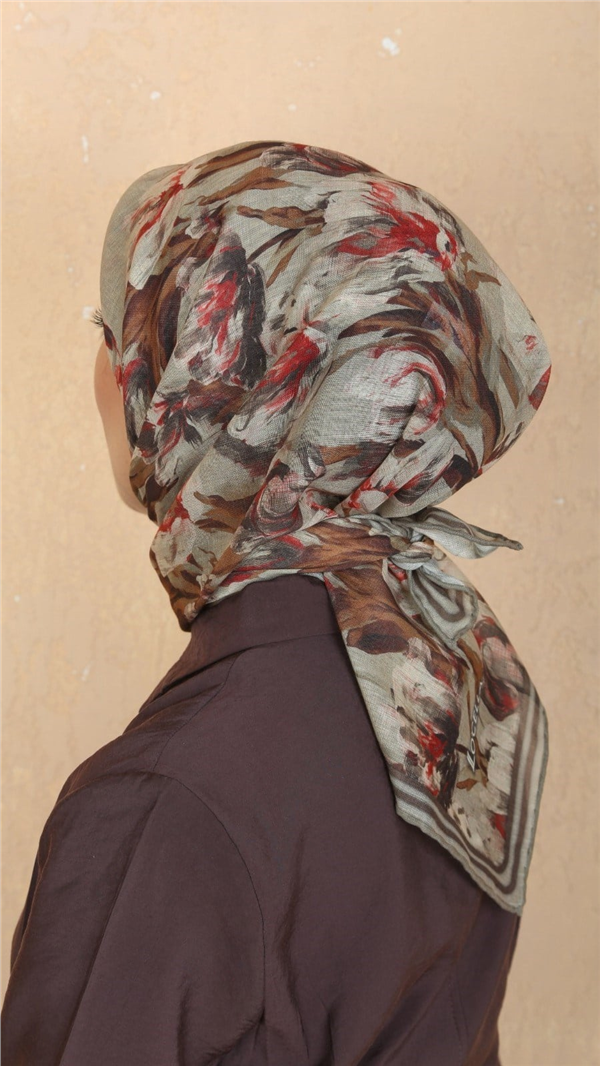 Locella Pamuklu Soft Eşarp 4551-5 Bej 
