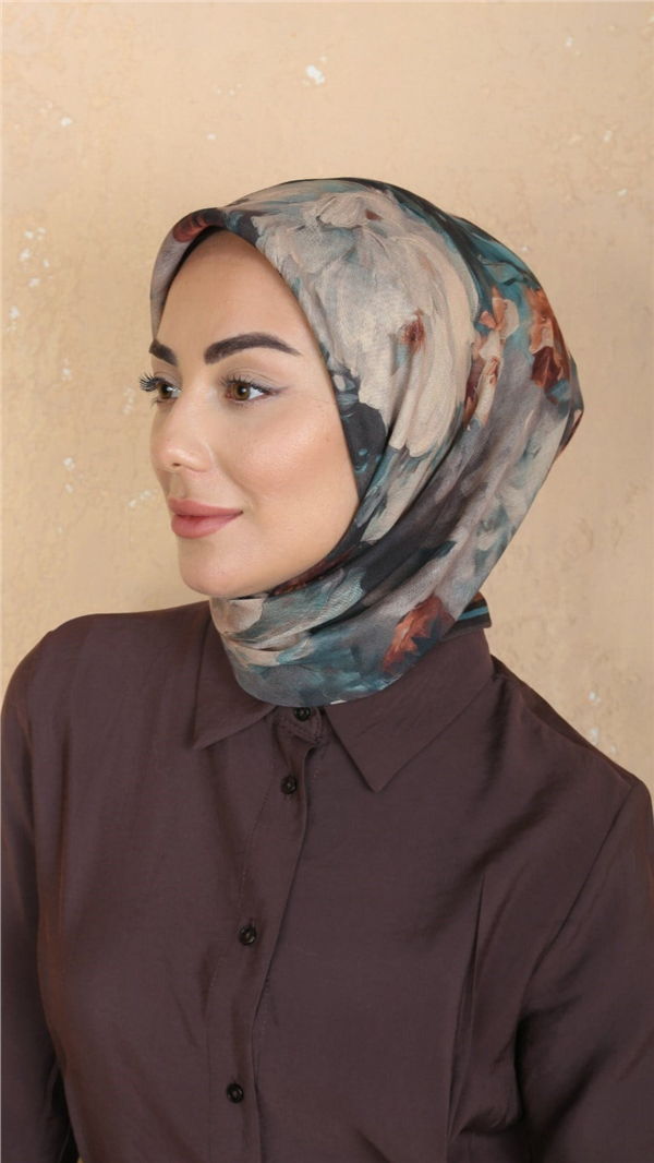 Locella Pamuklu Soft Eşarp 4552-2 Karışık 