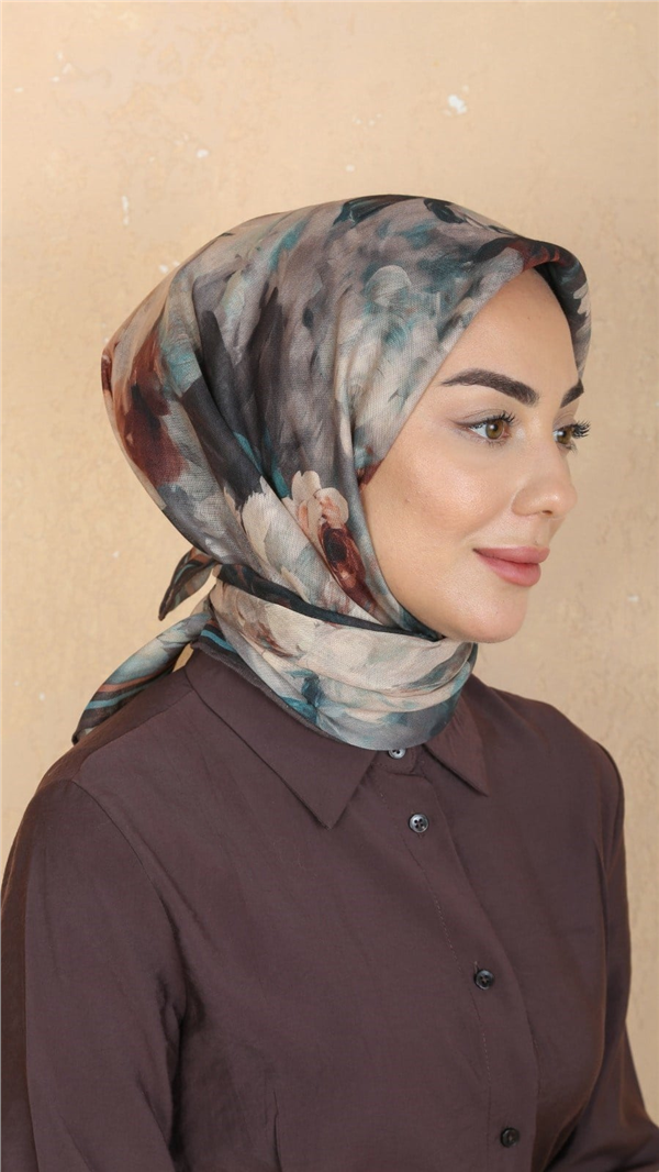 Locella Pamuklu Soft Eşarp 4552-2 Karışık 