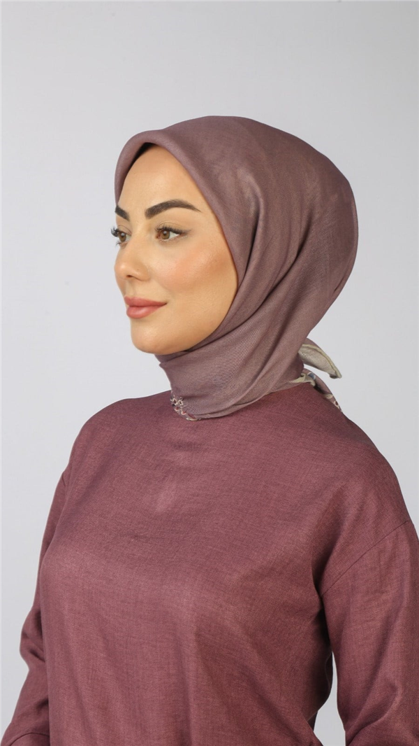 Locella Pamuklu Soft Eşarp 4556-11 Gül Kurusu