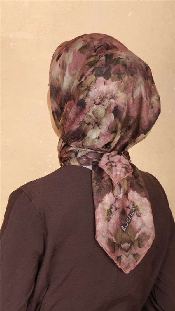 Locella Pamuklu Soft Eşarp 4557-1 Pembe 