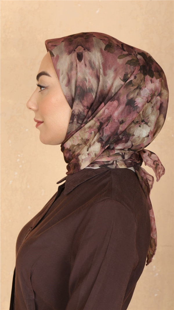 Locella Pamuklu Soft Eşarp 4557-1 Pembe 