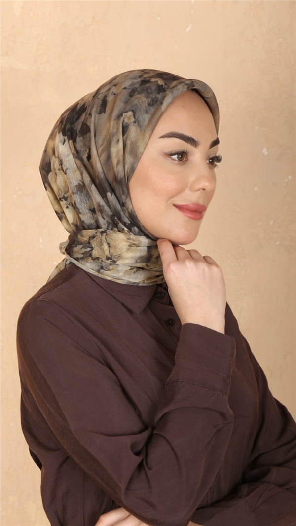 Locella Pamuklu Soft Eşarp 4557-6 Sarı 