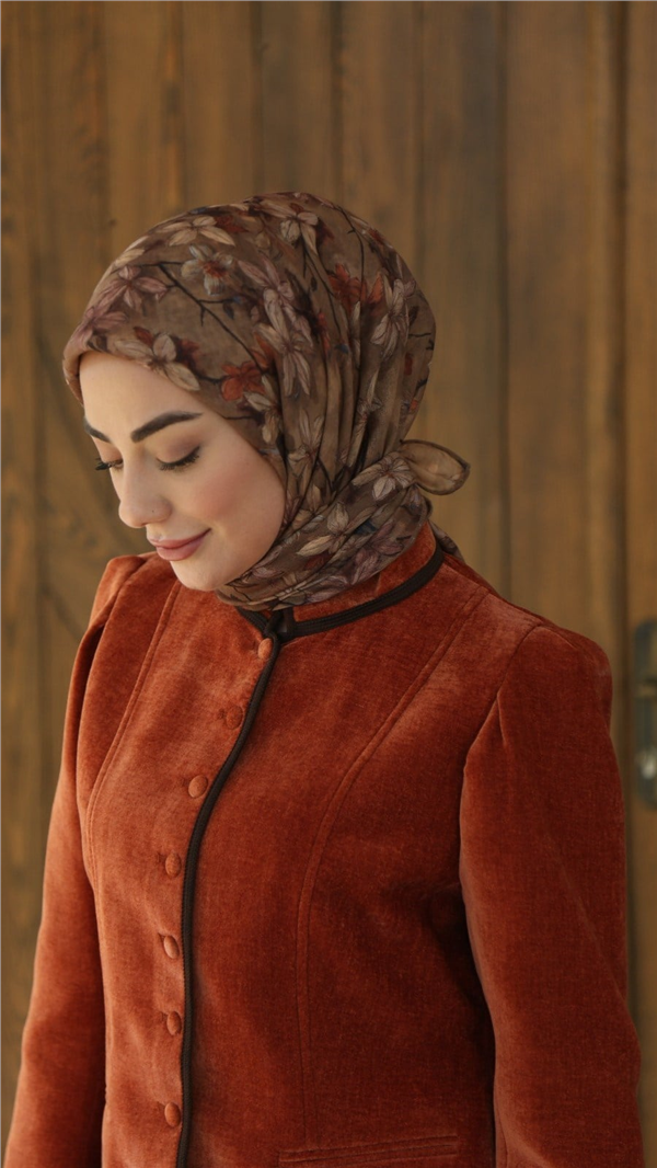 Locella Pamuklu Soft Eşarp 4559-5 Camel 
