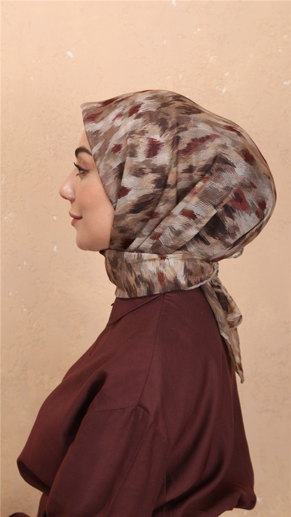 Locella Pamuklu Soft Eşarp 4564-4 Bej 