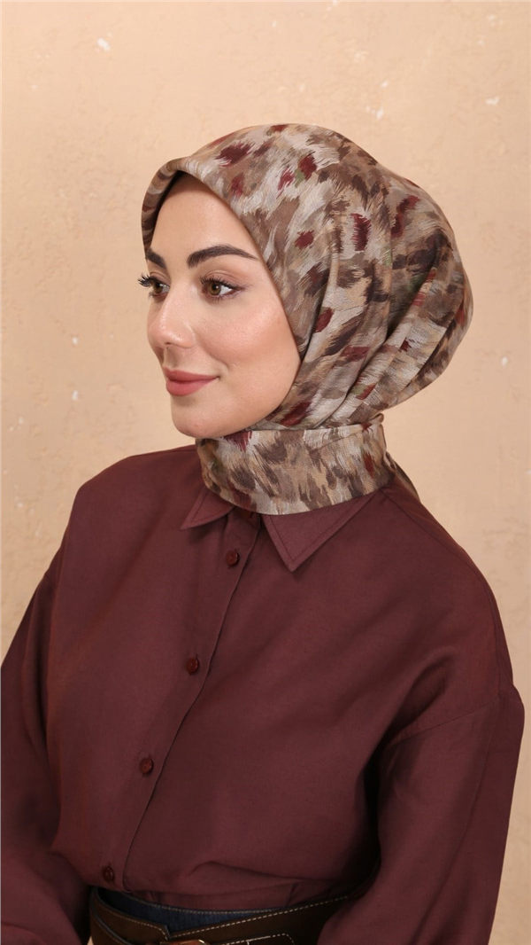 Locella Pamuklu Soft Eşarp 4564-4 Bej 