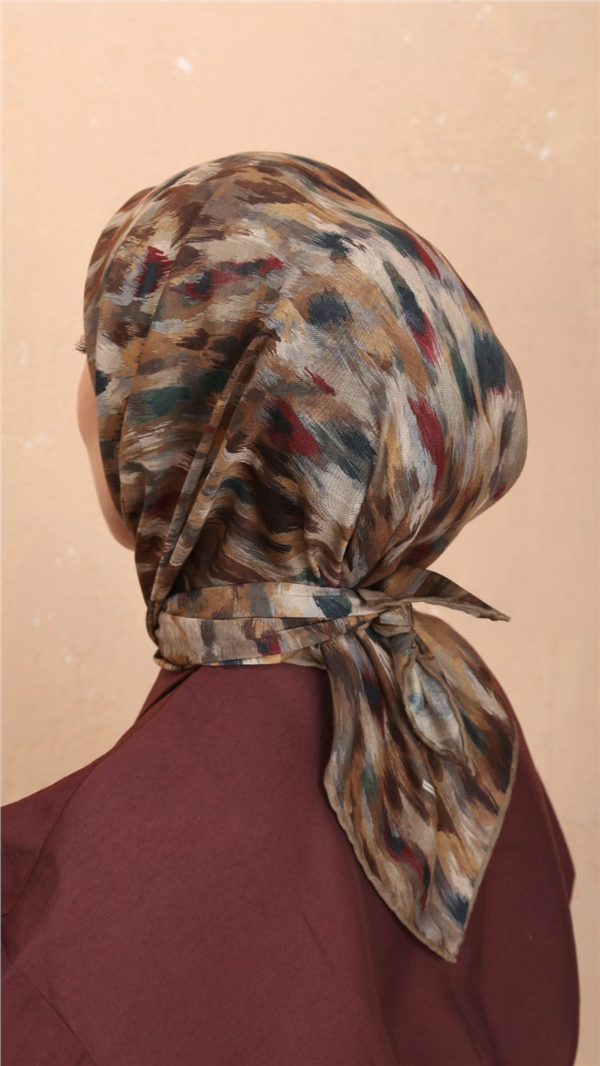 Locella Pamuklu Soft Eşarp 4564-9 Vizon 