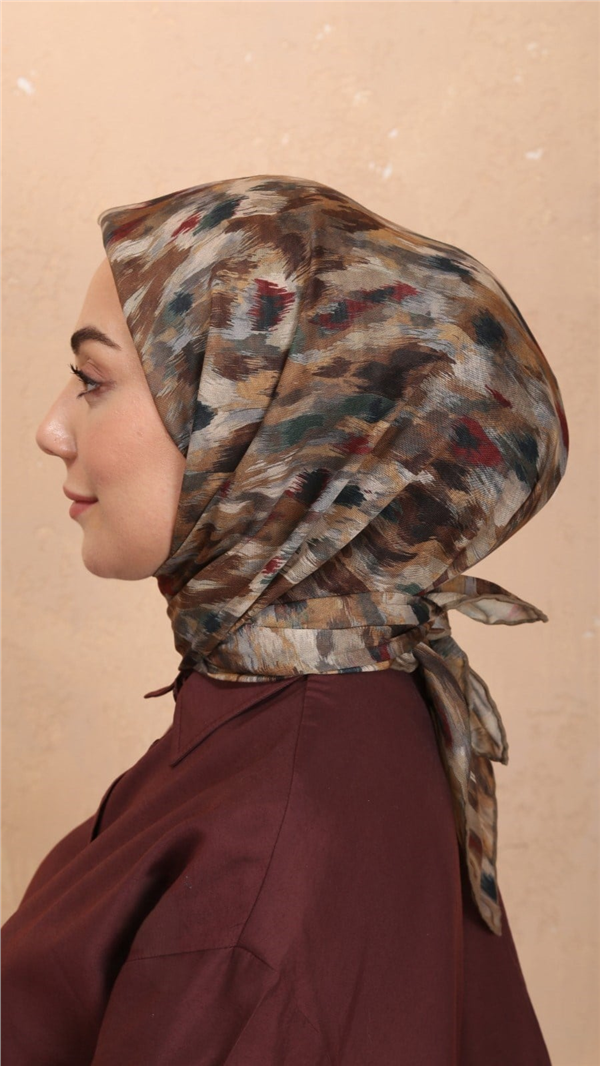 Locella Pamuklu Soft Eşarp 4564-9 Vizon 