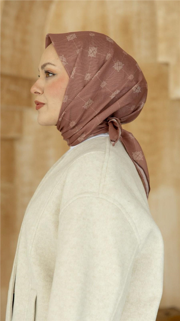 Locella Pamuklu Soft Eşarp 4568-11 Pembe 