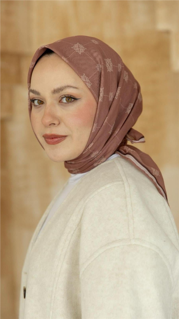 Locella Pamuklu Soft Eşarp 4568-11 Pembe 