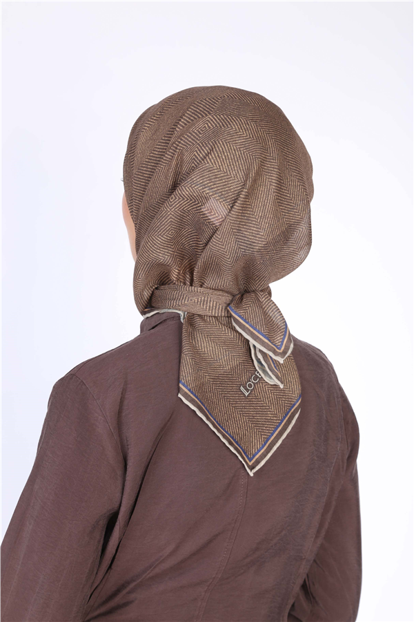 Locella Pamuklu Soft Eşarp 4599-12 Toprak