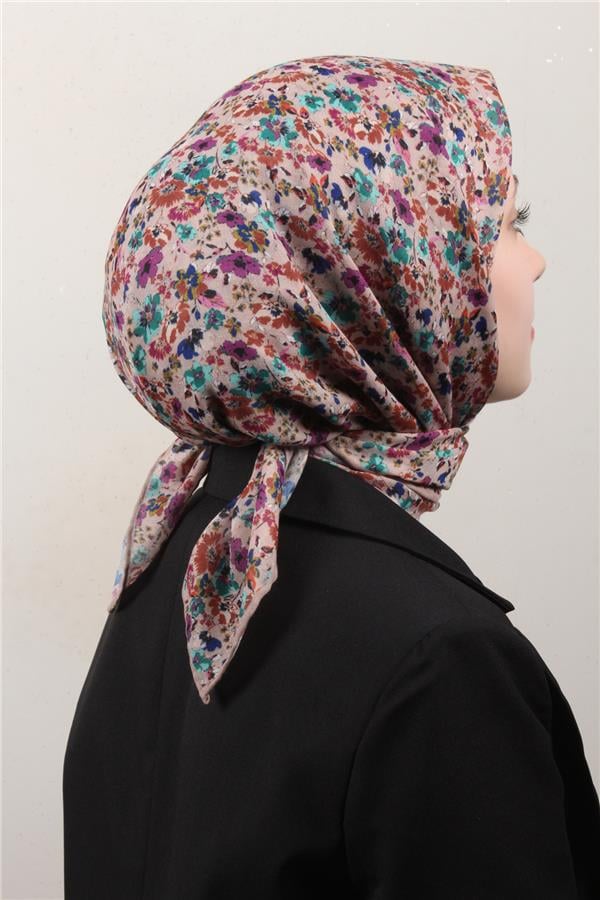 LopRes Pamuklu Soft Eşarp 4151-4 Bej