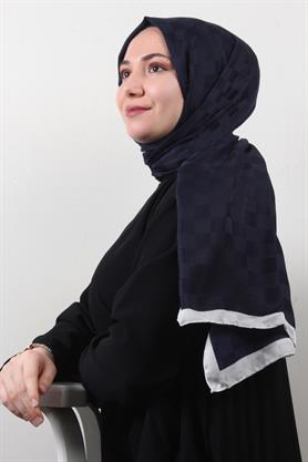 Lotus İpeksi Şal 2746-16 Lacivert