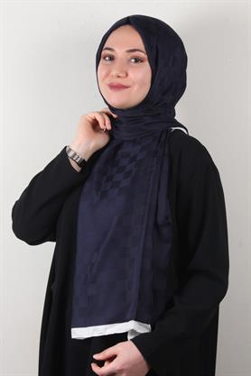 Lotus İpeksi Şal 2746-16 Lacivert