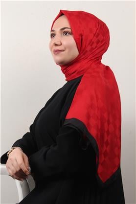 Lotus İpeksi Şal 2746-22 Kırmızı