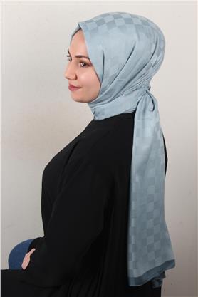 Lotus İpeksi Şal 2746-23 Mint Mavisi