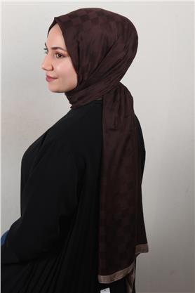 Lotus İpeksi Şal 2746-26 Acı Kahve