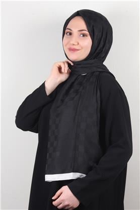 Lotus İpeksi Şal 2746-7 Siyah