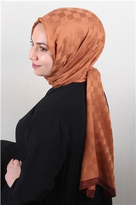 Lotus İpeksi Şal 2746-9 Kiremit