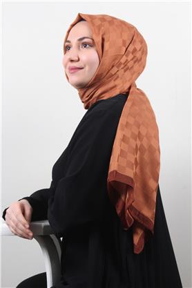 Lotus İpeksi Şal 2746-9 Kiremit