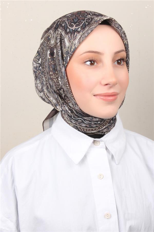 Lux Soft Pamuklu Eşarp 4040-1