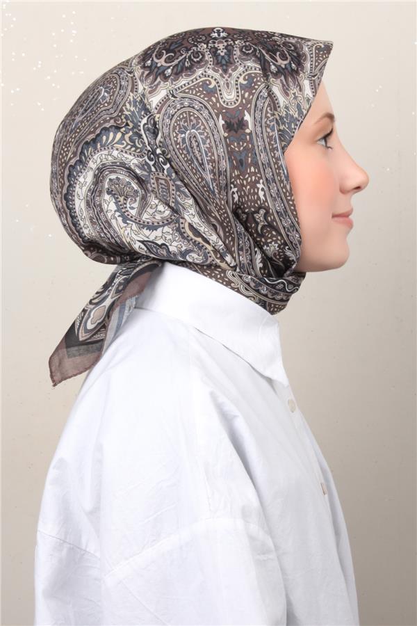 Lux Soft Pamuklu Eşarp 4040-1