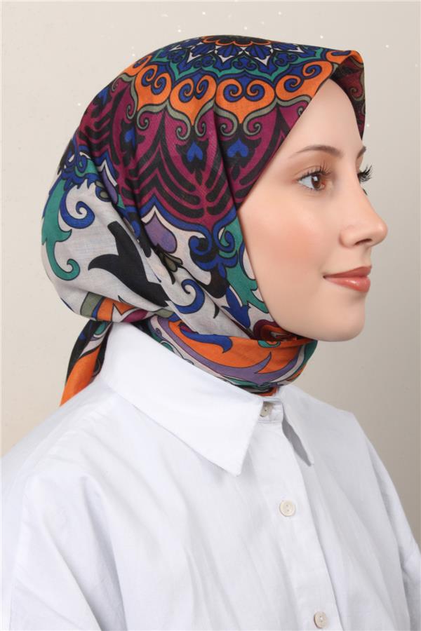 Lux Soft Pamuklu Eşarp 4040-103