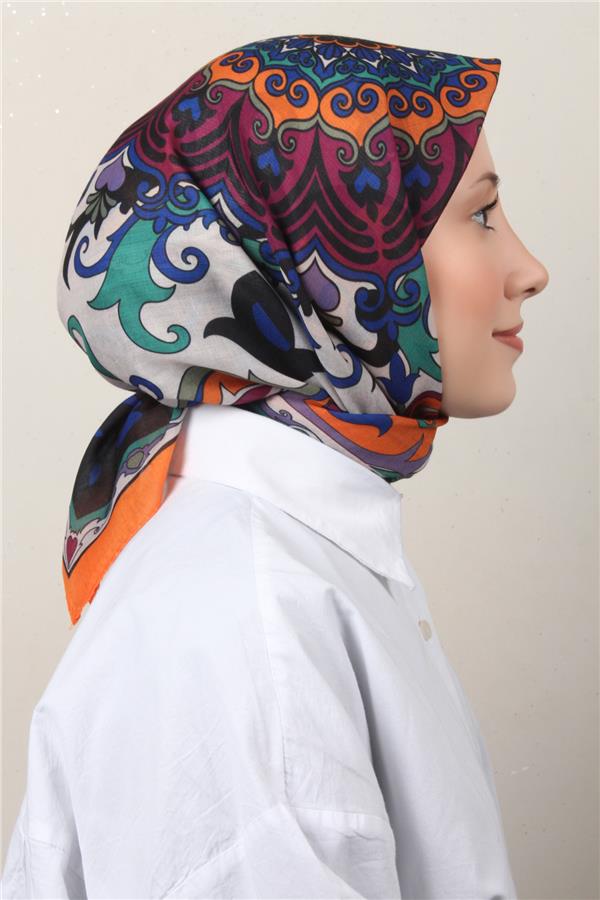 Lux Soft Pamuklu Eşarp 4040-103