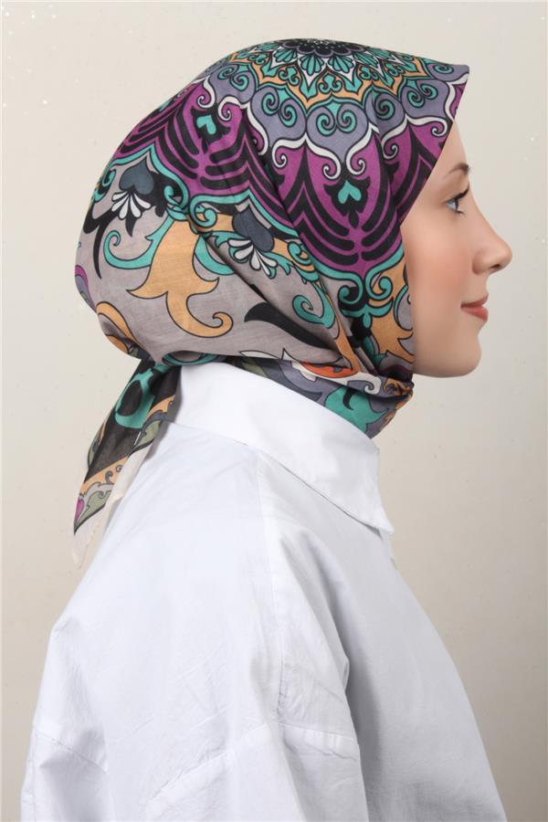 Lux Soft Pamuklu Eşarp 4040-104