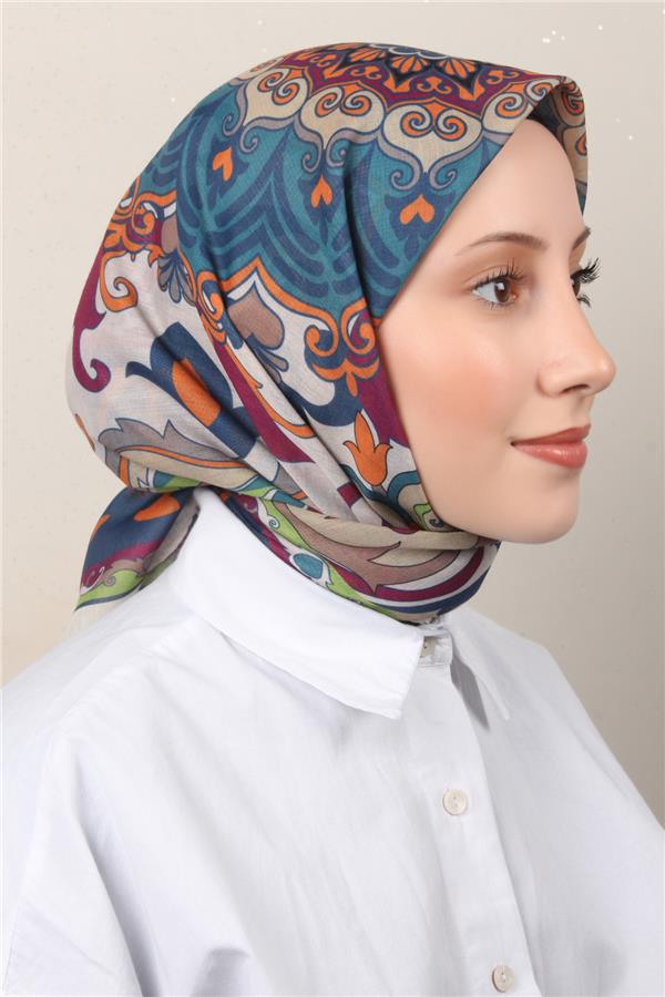 Lux Soft Pamuklu Eşarp 4040-106