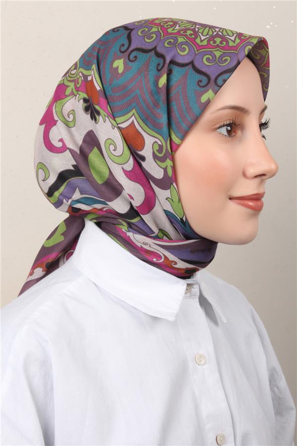 Lux Soft Pamuklu Eşarp 4040-107