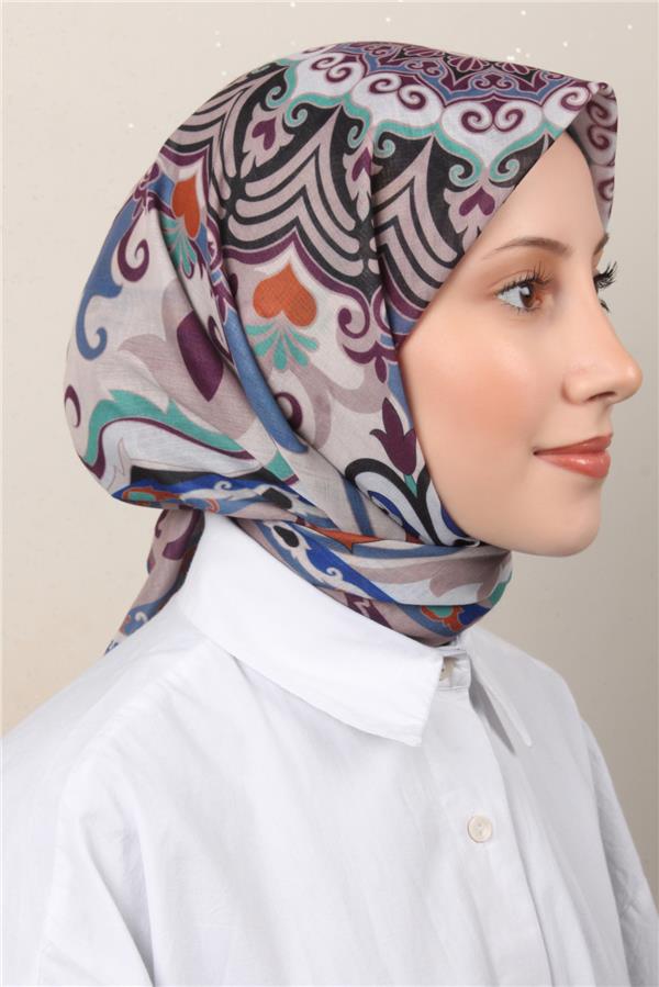 Lux Soft Pamuklu Eşarp 4040-108