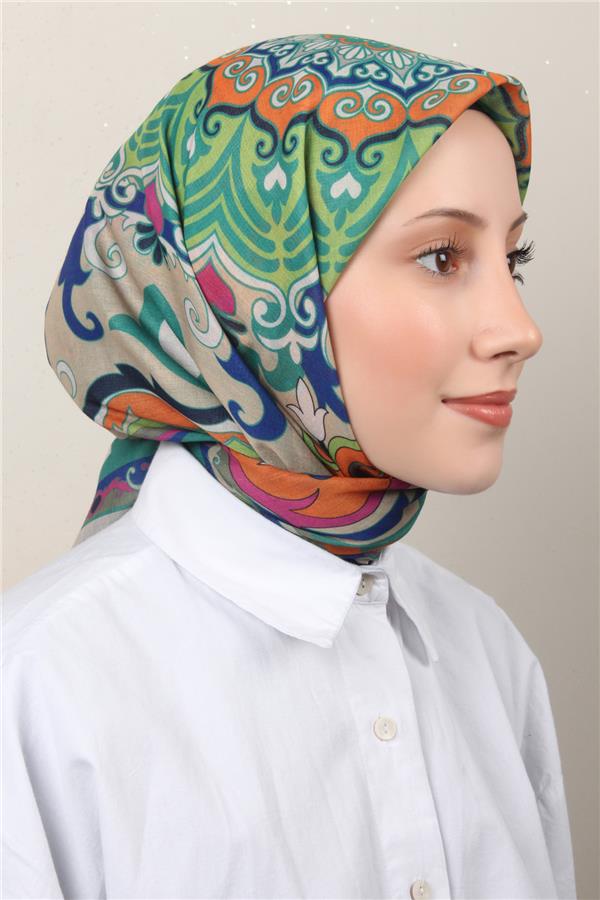 Lux Soft Pamuklu Eşarp 4040-109