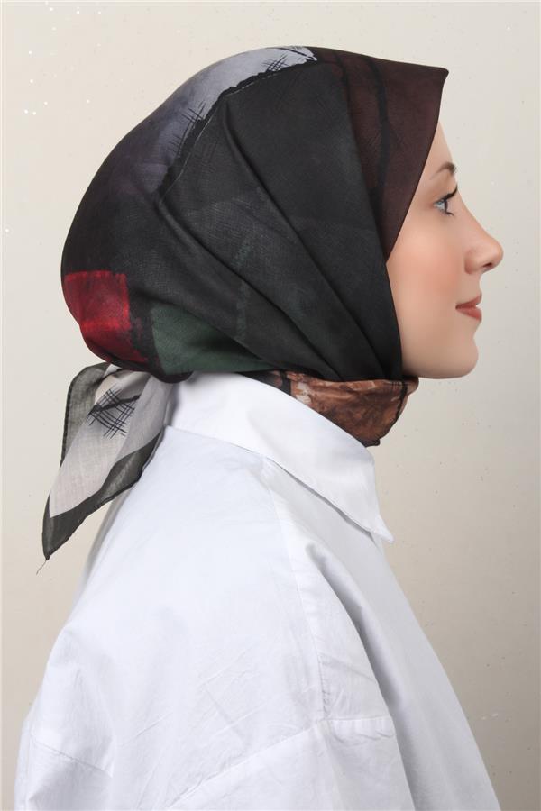 Lux Soft Pamuklu Eşarp 4040-117