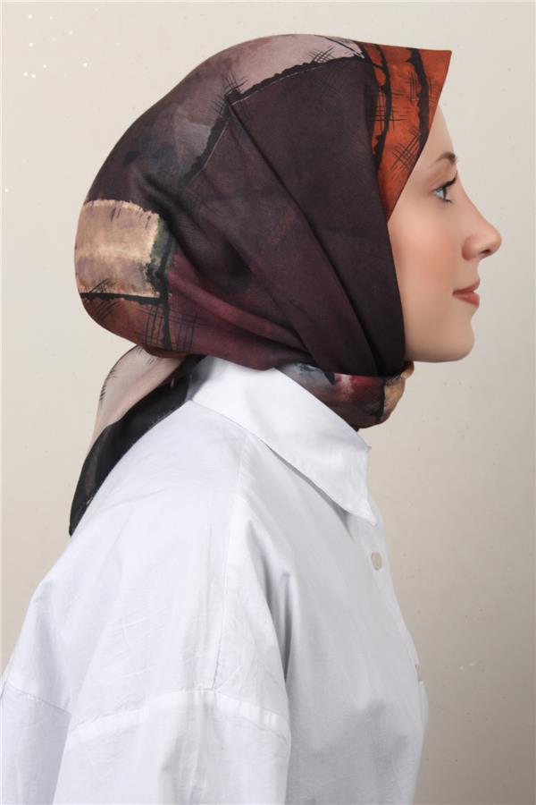 Lux Soft Pamuklu Eşarp 4040-119