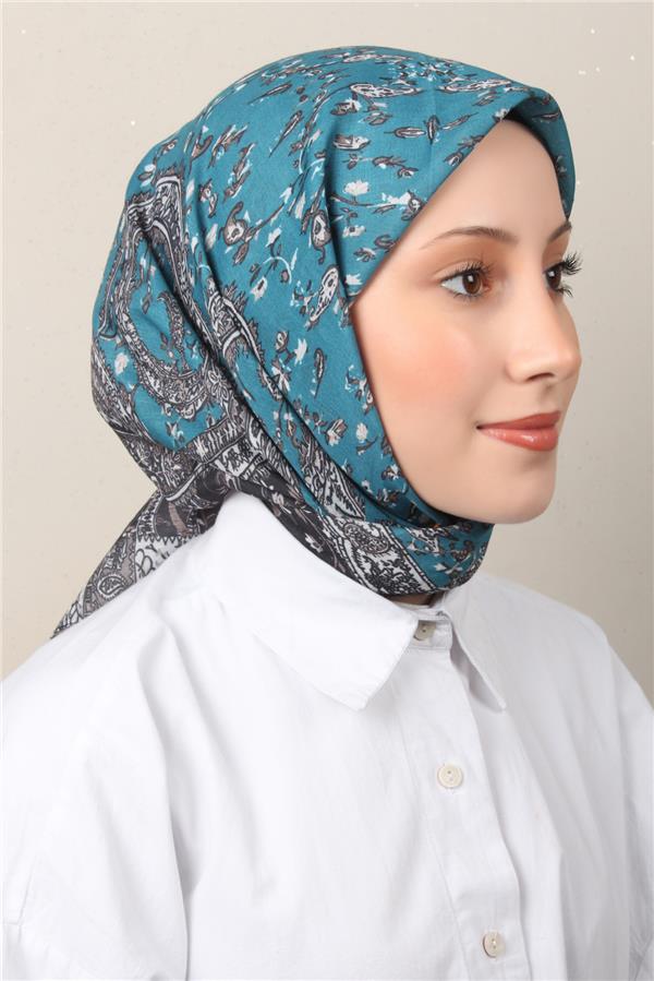 Lux Soft Pamuklu Eşarp 4040-133