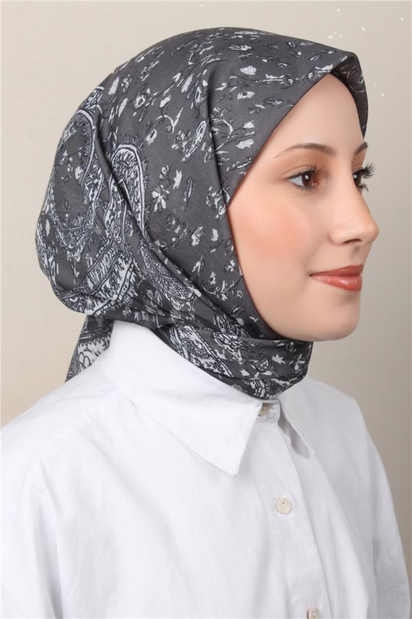 Lux Soft Pamuklu Eşarp 4040-136
