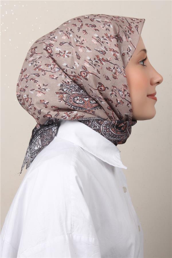 Lux Soft Pamuklu Eşarp 4040-137